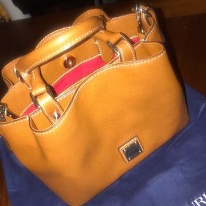 Dooney & Bourke Saffiano Leather mini Barlow